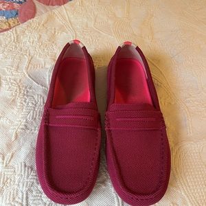 Rothy’s Driver Shoe in Raspberry - women’s 7.5